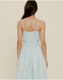 The Fated - Rosie Gathered Midi Dress