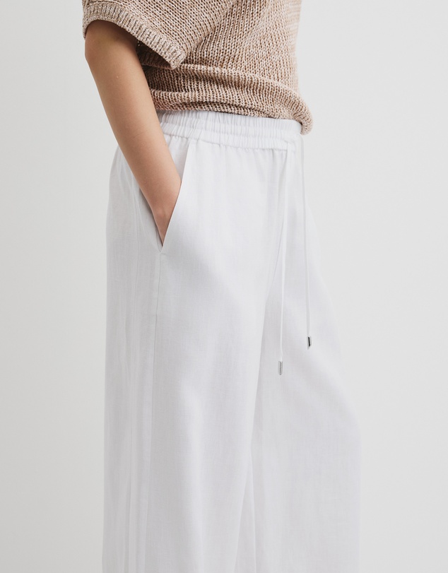 Country Road - Organically Grown Linen Pull-on Pant