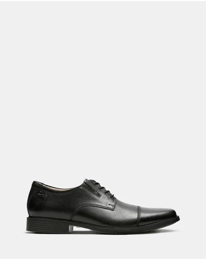 Clarks - Tilden Cap Black