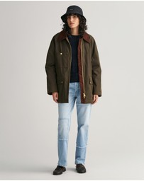 Gant - Stretch Cotton Cable Crew Neck Knit