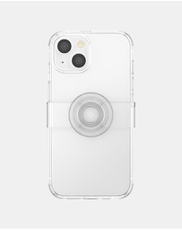 PopSockets - POPCASE iPhone 14 (also fits iPh13) Protective Phone Case & Phone Grip Holder 