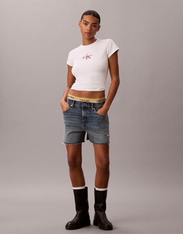 Calvin Klein Jeans - Pride Monologo Baby Tee