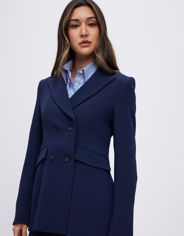 Farage - Eden Crepe Double Breasted Jacket