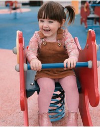 WITH LOVE FOR KIDS - Half Patterned Tights - Babies - Kids