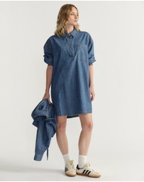 Decjuba - D-Luxe Chambray Stitch Dress
