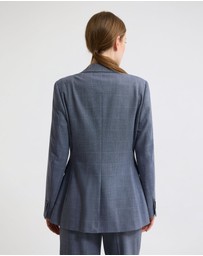 Oxford - Ebony Wool Blend Suit Jacket