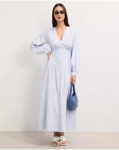 The Fated - Dakota Puff Sleeve Maxi Dress
