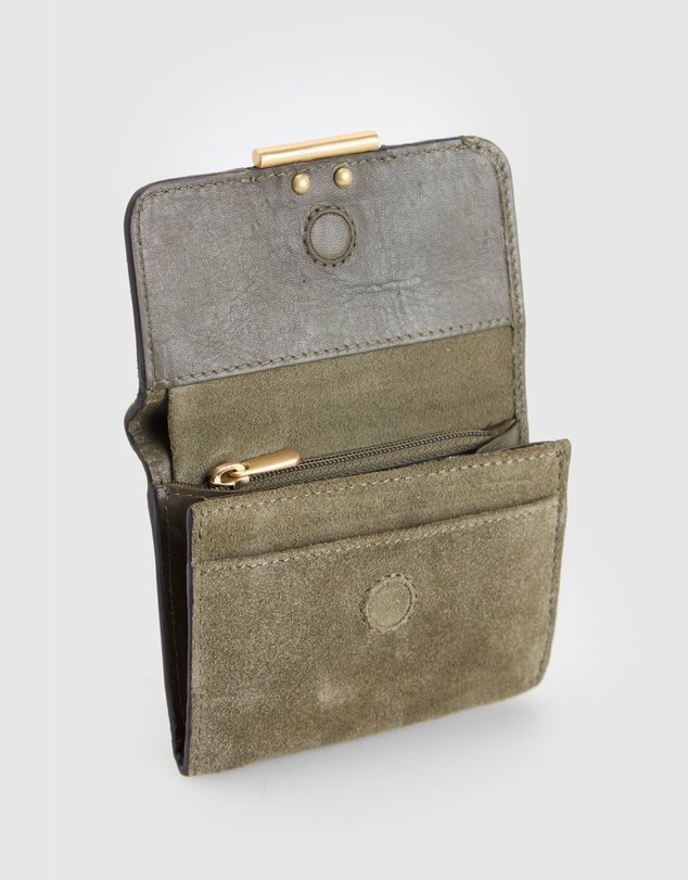 Evity - RFID Thea Suede Small Wallet