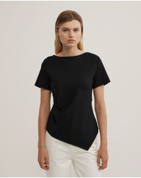 Witchery - Tuck Wide Neck T-shirt