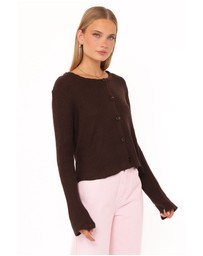 Petal & Pup - Charmer Cardigan - Brown