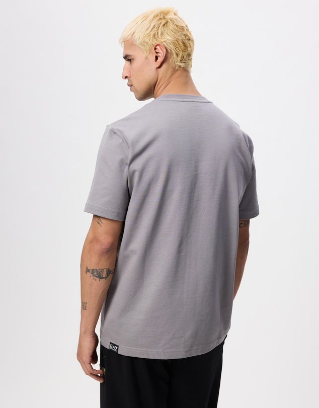 Emporio Armani EA7 - SS Train Logo Series M Oversize Logo Tee