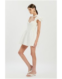 Bardot - Allington Broderie Mini Dress