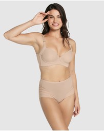 Leonisa - Lace Stripe Undetectable Seamless Shaping Brief