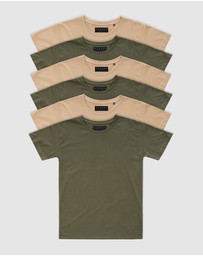 Xander - 6-Pack Blanc Tee