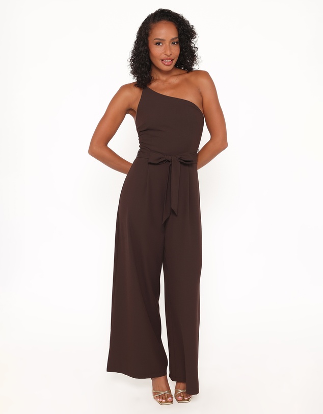 Petal & Pup - Leyton Jumpsuit - Chocolate Brown