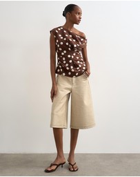 TOPSHOP - Casa Cinched Waist Top