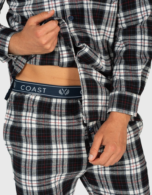 Coast Clothing - Mens Harbour Flannel Pyjamas