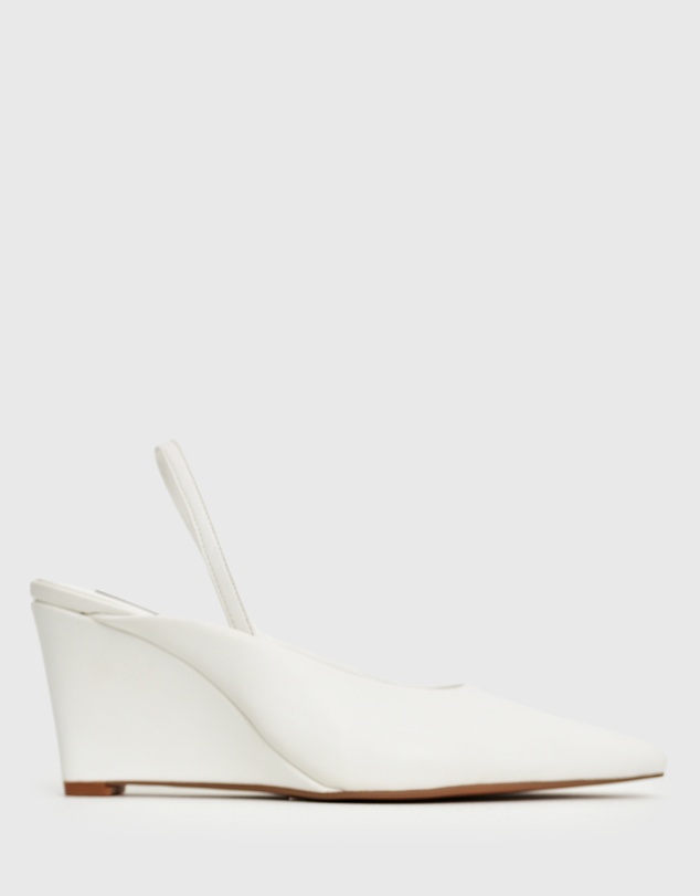 Betts - Venus High Heel Slingback Wedges
