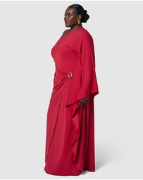 Pink Dusk by Curve Project - Angel Maxi Dress