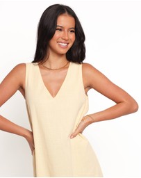 Petal & Pup - Lia Maxi Dress - Lemon