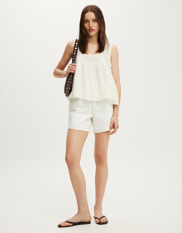 Cotton On - High 90s Denim Shorts