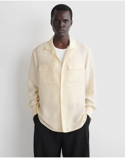 COS - Silk Utility Shirt