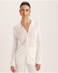 SABA - Prue Cotton Crochet Shirt