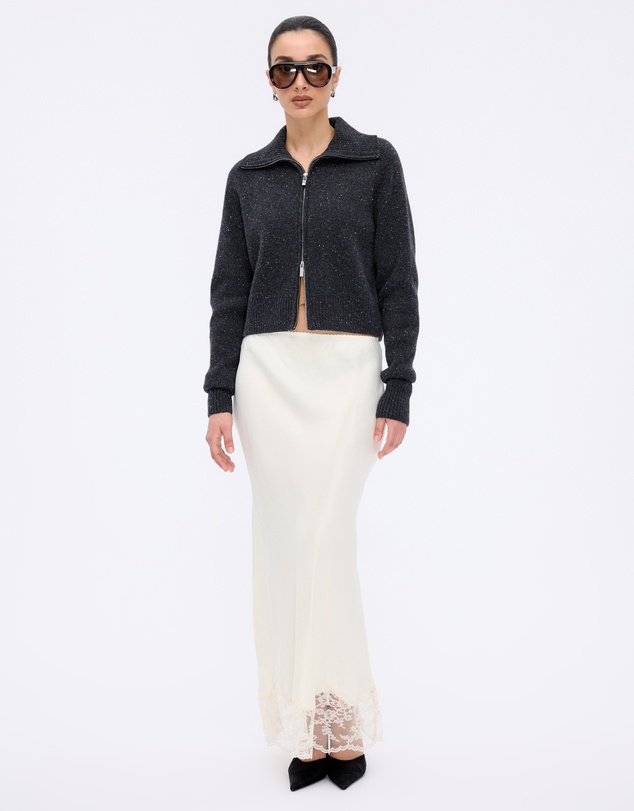 Minima Esenciales - Niles Merino Wool Zip Cardigan