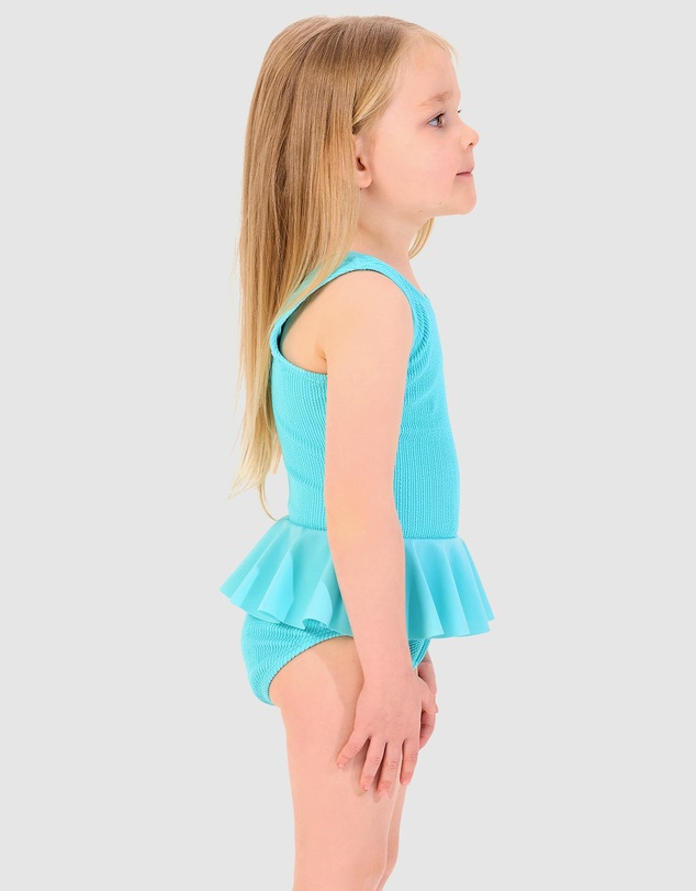 Seafolly - Textured Frill One Piece - Kids