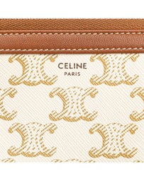 Pre-Loved by Azura Reborn - Pre-Loved Triomphe Coated Canvas Clutch On Chain