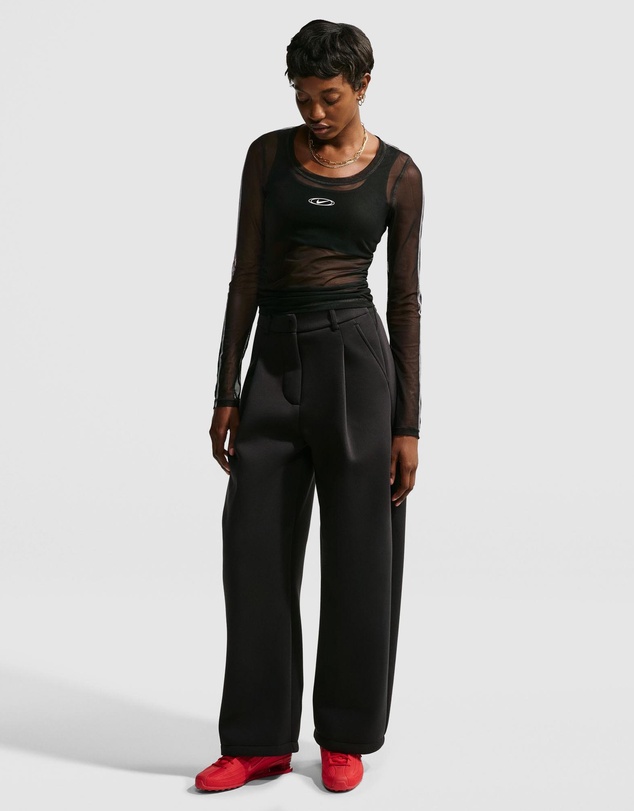 Nike - Nike Sportswear Slim Long-Sleeve Sheer Top