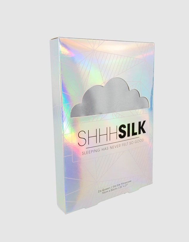 Shhh Silk - Silk Pillowcase Twin Pack - Queen Size