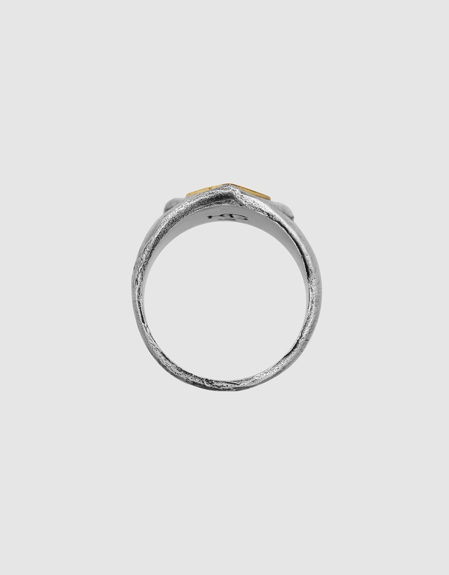 Haze & Glory - ICONIC EXCLUSIVE - Trinity Signet Ring in 925 Silver