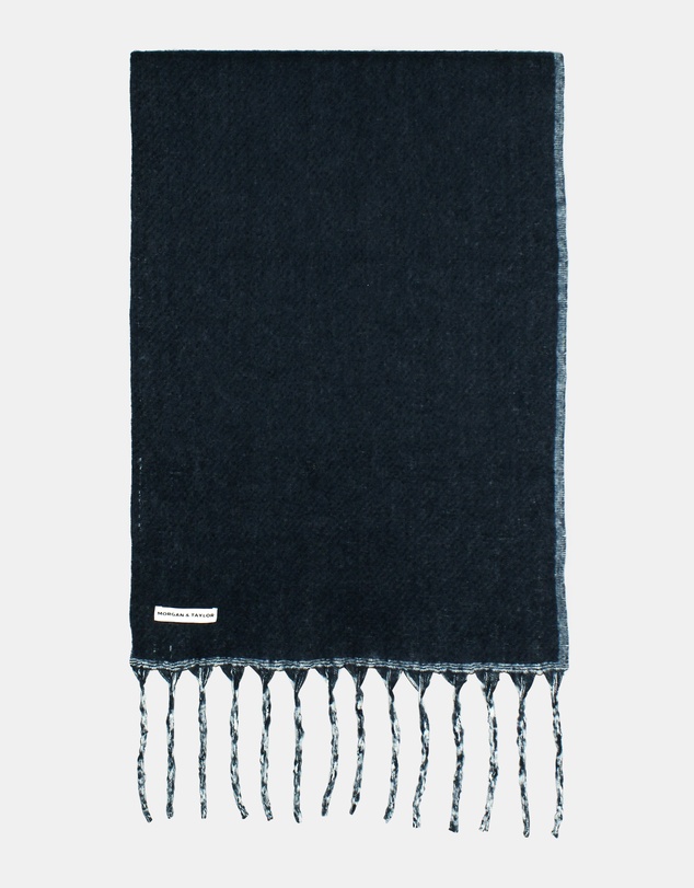 Morgan & Taylor - Hannah Reversible Scarf in Navy Blue