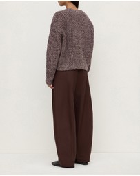 Assembly Label - Shiloh Speckle Wool Knit Jumper