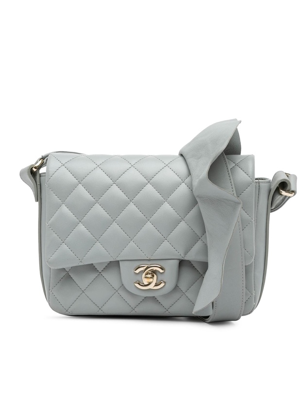 Pre-Loved by Azura Reborn - Pre-Loved chanel Pre-owned Mini Flap Bag Lambskin Quilted