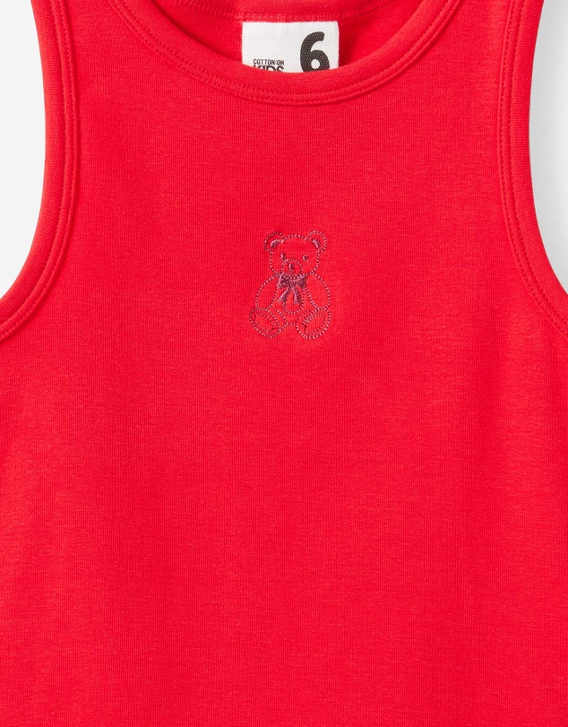 Cotton On Kids - Fitted Essential Racer Back Tank