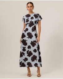 Tussah - Reena Printed Midi Dress