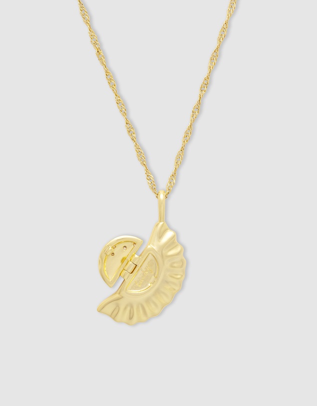 Wanderlust + Co - Dumpling Gold Necklace