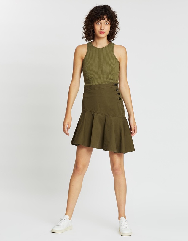 Nobody Denim - Luxe Rib Cutaway Tank