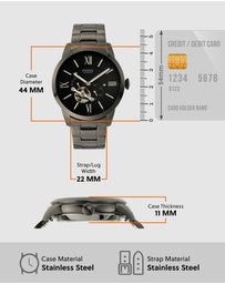 Fossil - Townsman Auto Smoke Analogue Watch ME3172