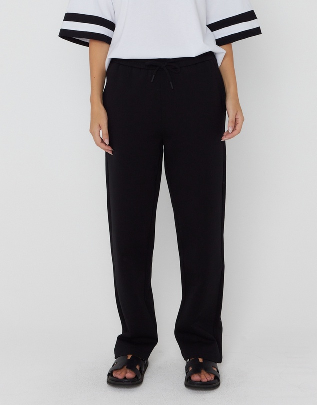 ALEXANDRA - Tats Pants Black