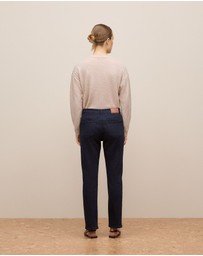 Trenery - Boyfriend Jean in Blue Black