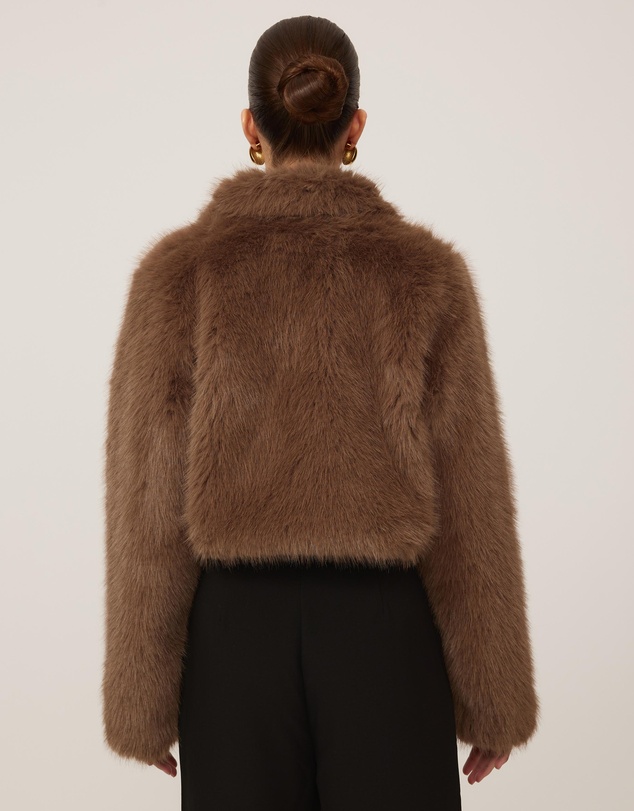 Tussah - Everly Faux Fur Jacket