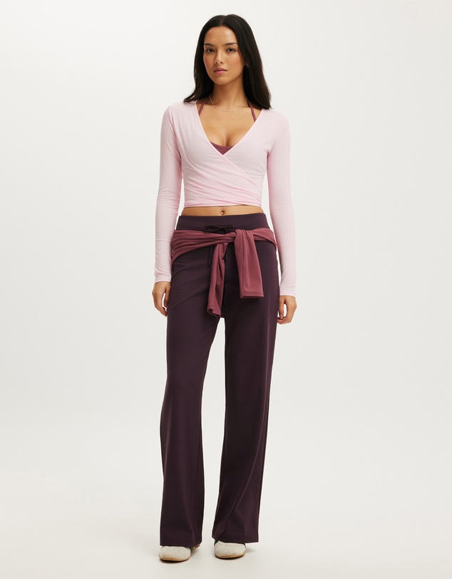 Cotton On Body Active - Active Wrap LS Top