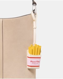 Kate Spade - Charmed Mixed Material French Fry Bag Charm
