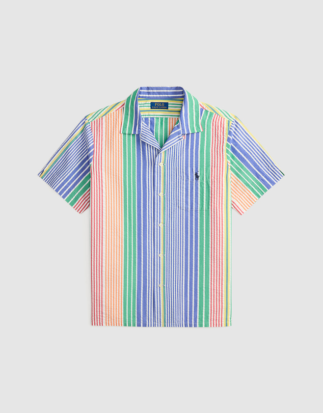 Polo Ralph Lauren - Classic Fit Striped Seersucker Shirt