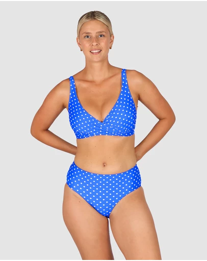 Baku Swimwear - Parisian Summer D/E Underwire Wrap Bikini Bra Top
