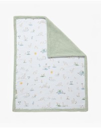 Living Textiles - Sherpa Blanket - Goosey Goosey