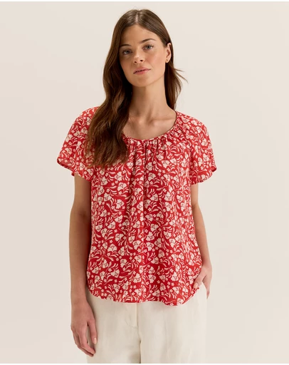 Review - St Lucia Floral Blouse
